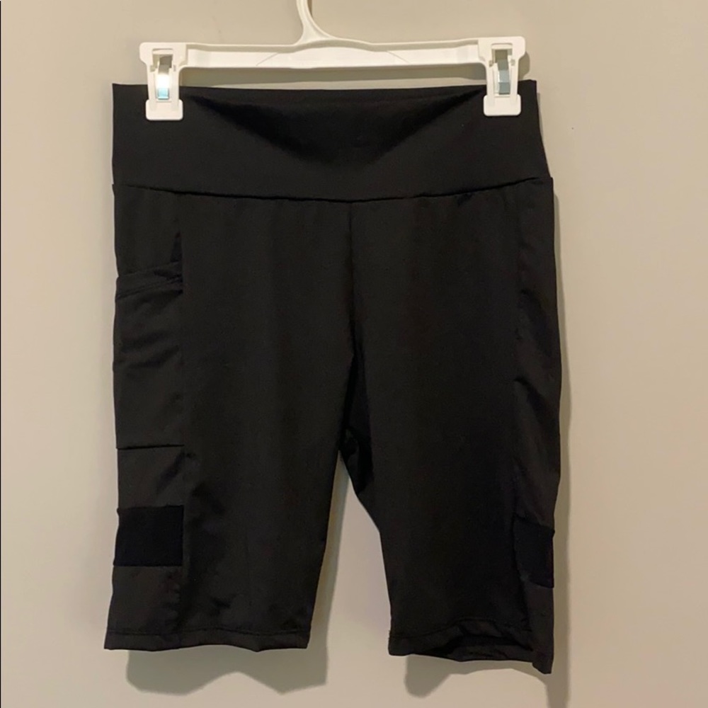 Biker Shorts With Pockets